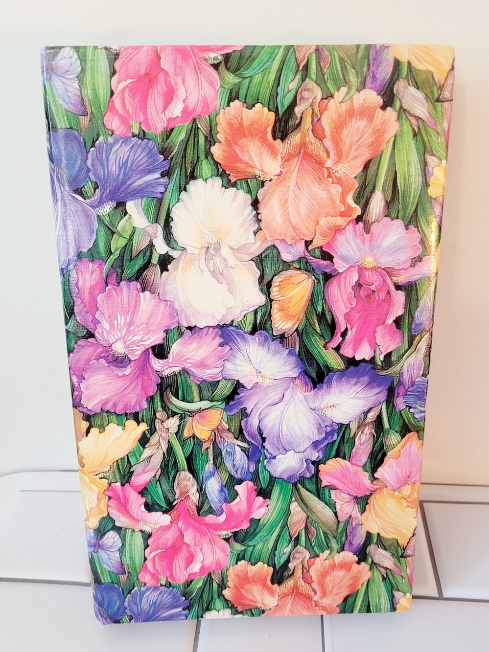 Vintage Colorful Floral Photo Album